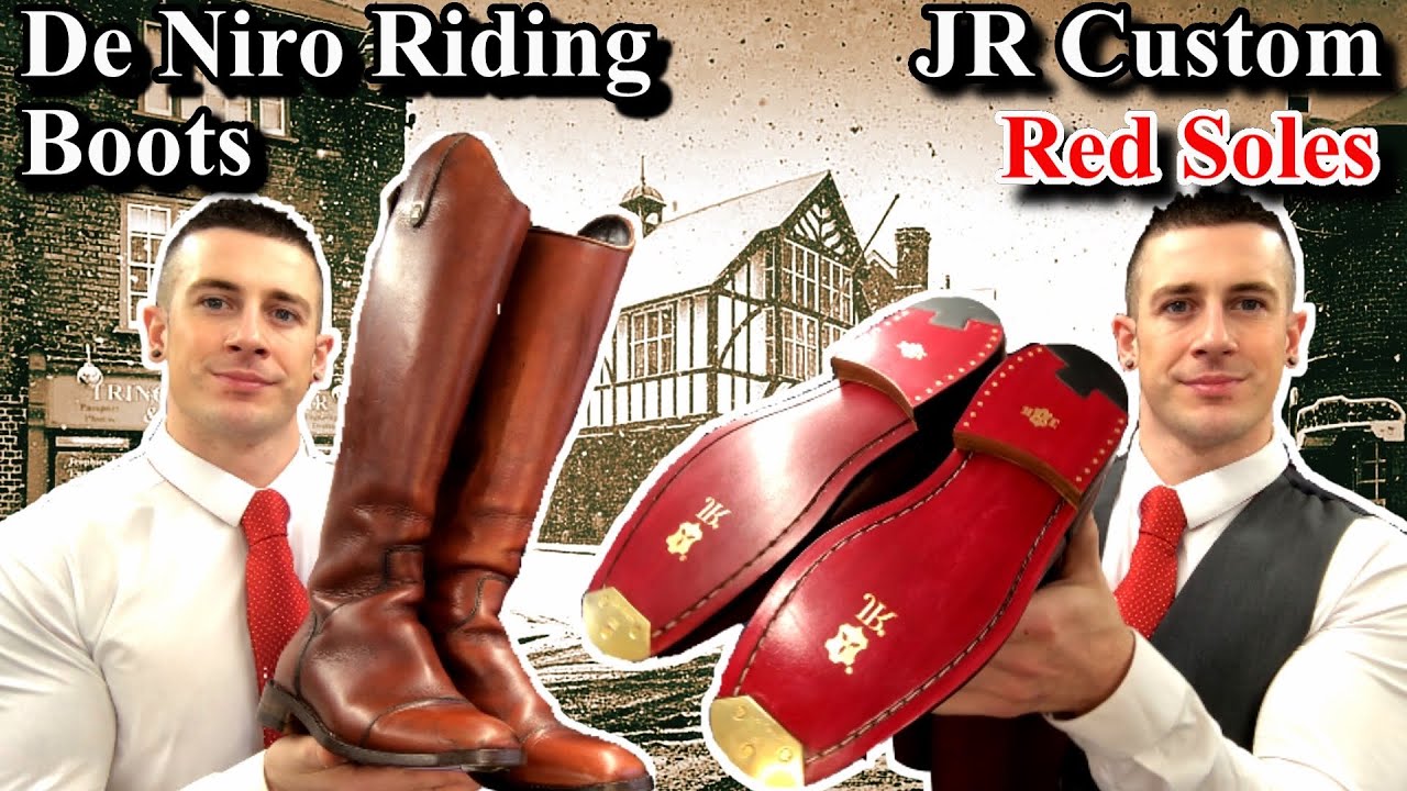 HORSE RIDING BOOTS RESTORATION // De Niro Riding boots FULL Leather Boot Repair