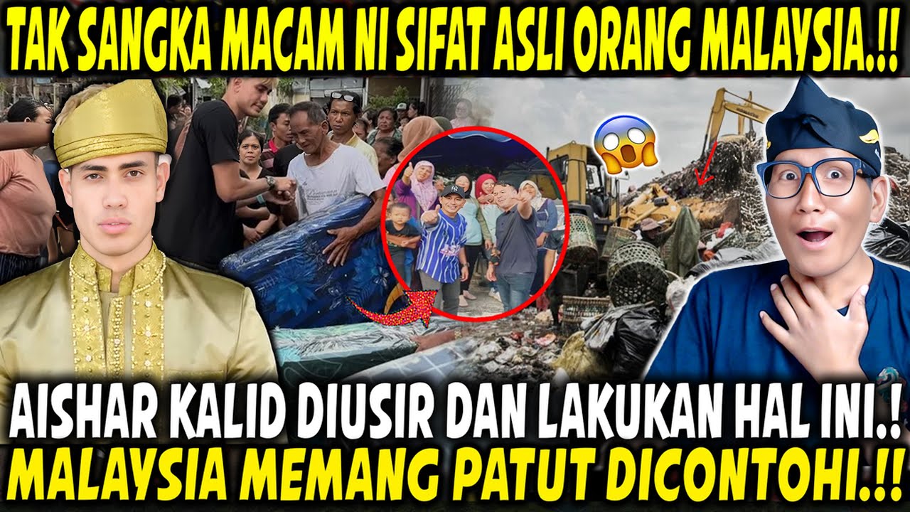 TERKEJUT❗ KENAPA Aishar Khalid Dibenci Indonesia?! Tapi Rakyat Indonesia Hidup Senang di Malaysia!