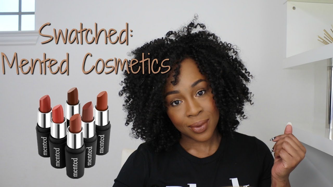 Swatched! Mented Cosmetics- Nude Lipstick for Deep/Dark Skin