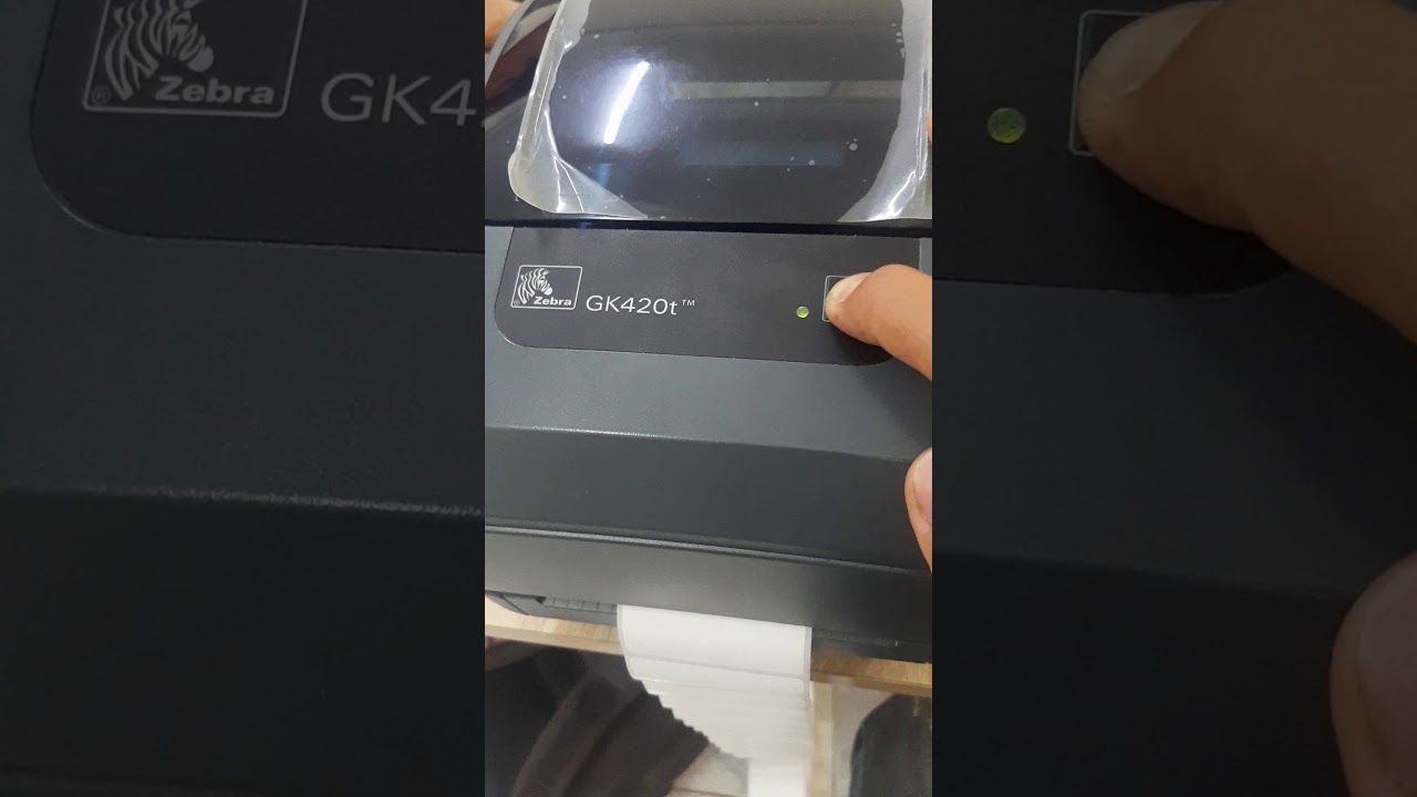 Zebra GK420t printer do not work calibrate.