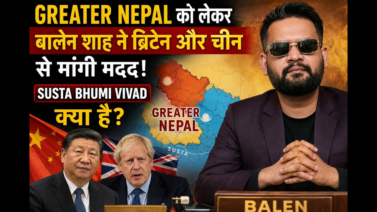 India Nepal Border Dispute Explained | Kalapani, Lipulekh, Susta & China Factor Analysis