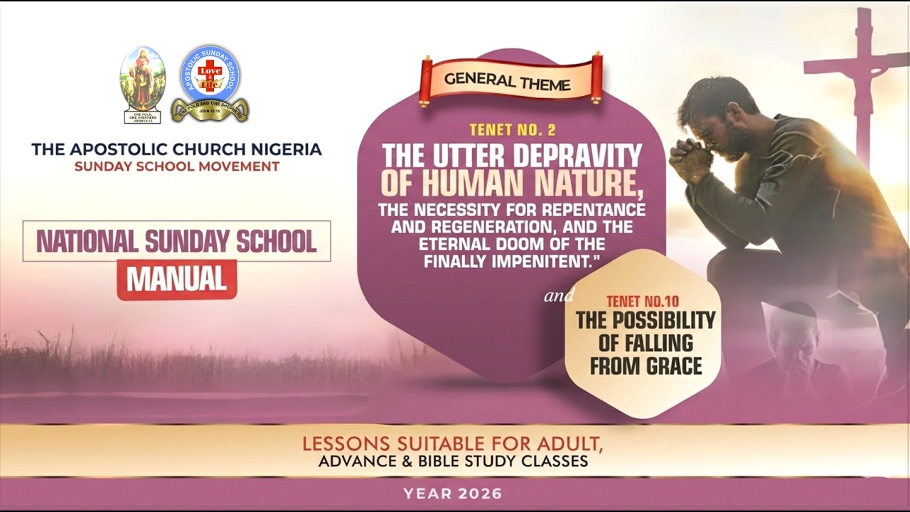 INTRODUCTION TO THE STUDY _TACN SUNDAY SCHOOL  2026