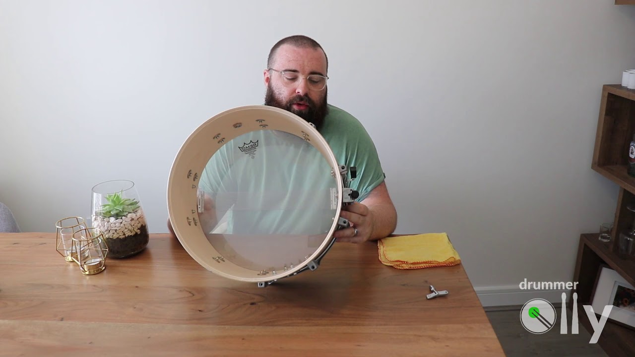 How to re-skin and tune drums