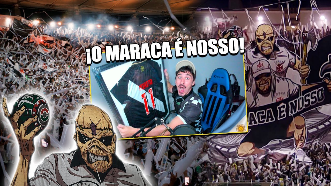 🇦🇷 ARGENTINO REAGE &agrave; TORCIDA do VASCO no MARACANA x FLUMINENSE ☠️ | Copa do Brasil  🏆