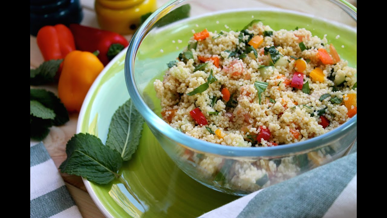 Tabulé (ensalada árabe de cuscús)