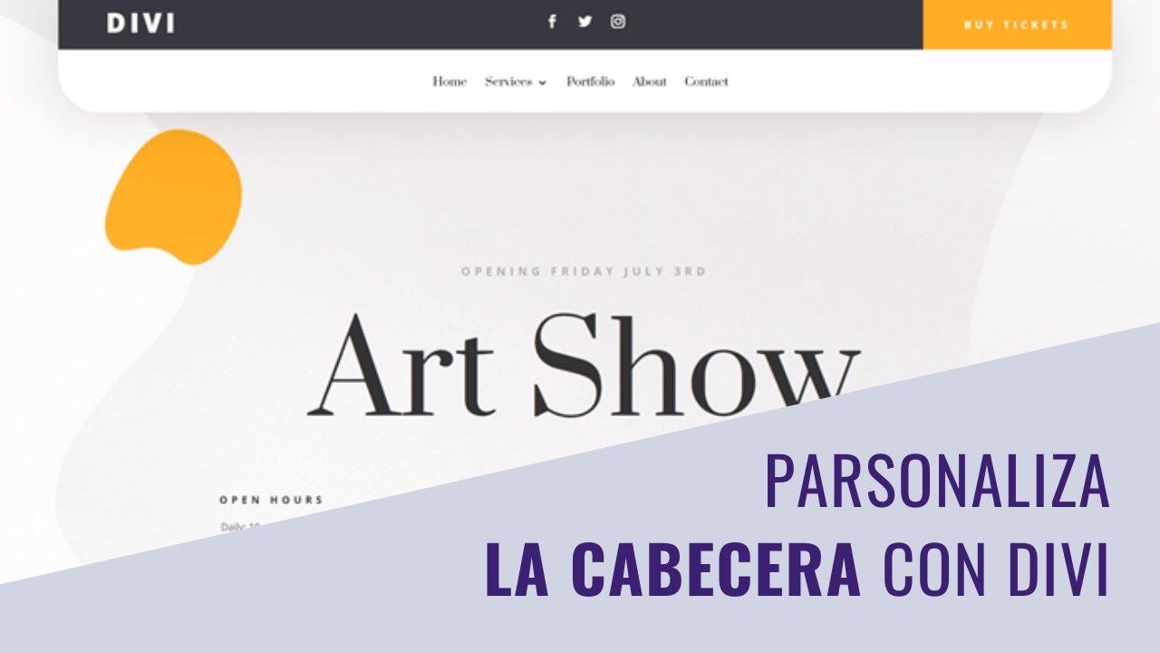 Cómo Personalizar la Cabecera de WordPress y Divi