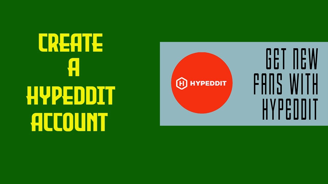 How to create a hypeddit account and Promote music to expand your fanbase