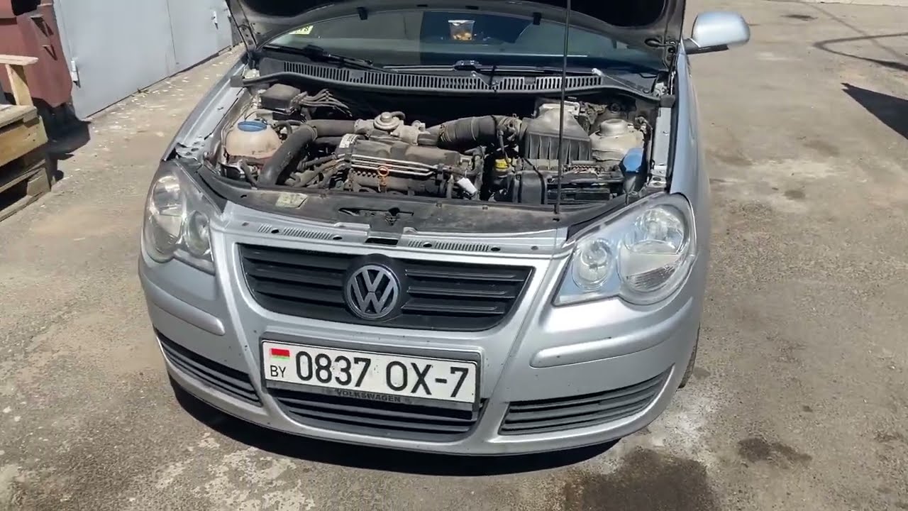Volkswagen Polo Замена ремня ГРМ Фольксваген Поло