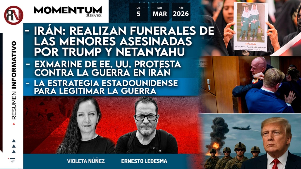#Resumen | Irán: realizan funerales de las menores asesinadas | Exmarine protesta contra la guerra