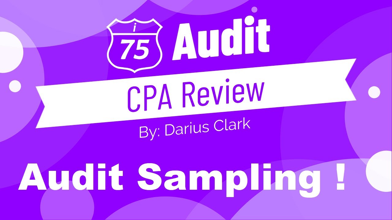 Выборочный аудит экзамена CPA (CPA Audit Exam) от Дариуса Кларка