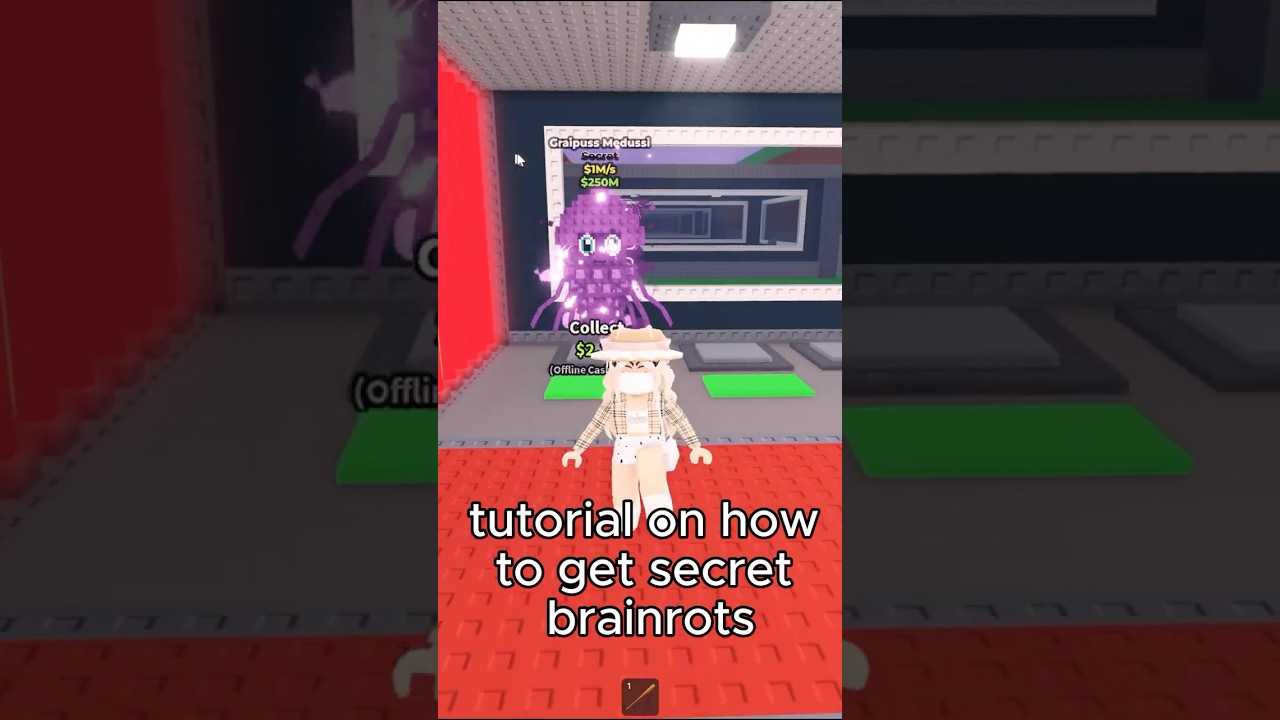 How To Get Secrets In Steal A Brainrot #roblox #stealabrainrot  #robloxedit