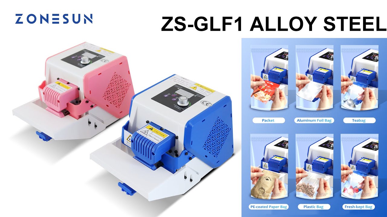 How To Use ZS-GLF1P Portable Composite Bag Roller Sealing Machine