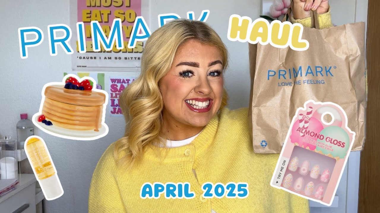 PRIMARK HAUL APRIL 2025 | New in for Spring and Easter 🐣🌸🎀🌞
