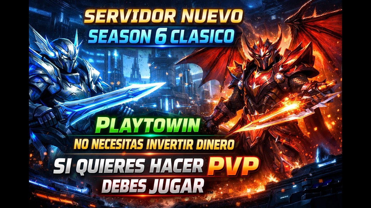 SERVIDOR DE MU ONLINE NUEVO PLAYTOWIN MU MARGARITA SEASON 6 |😍 1 MES ONLINE😍