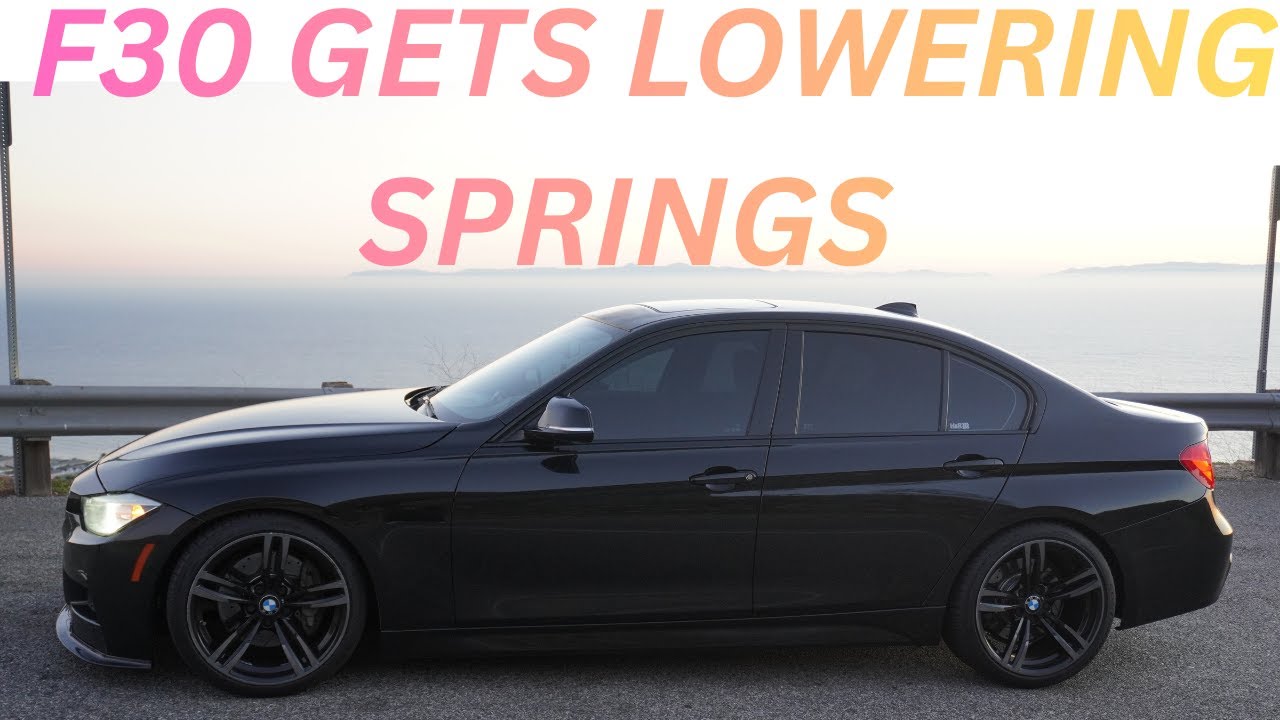 Installing H&R Lowering springs on my F30
