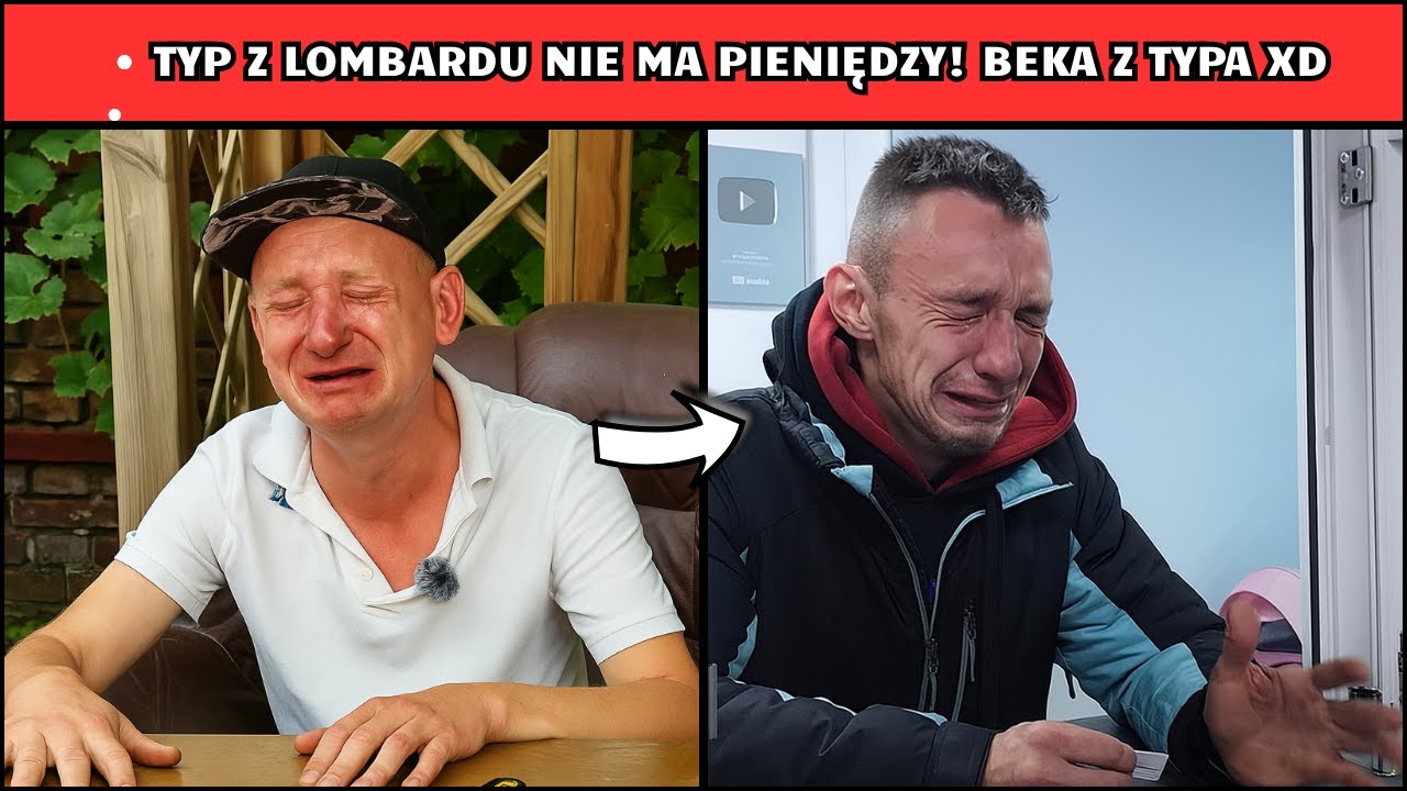 TYP Z LOMBARDU NIE MA PIENIĘDZY! BEKA Z TYPA.