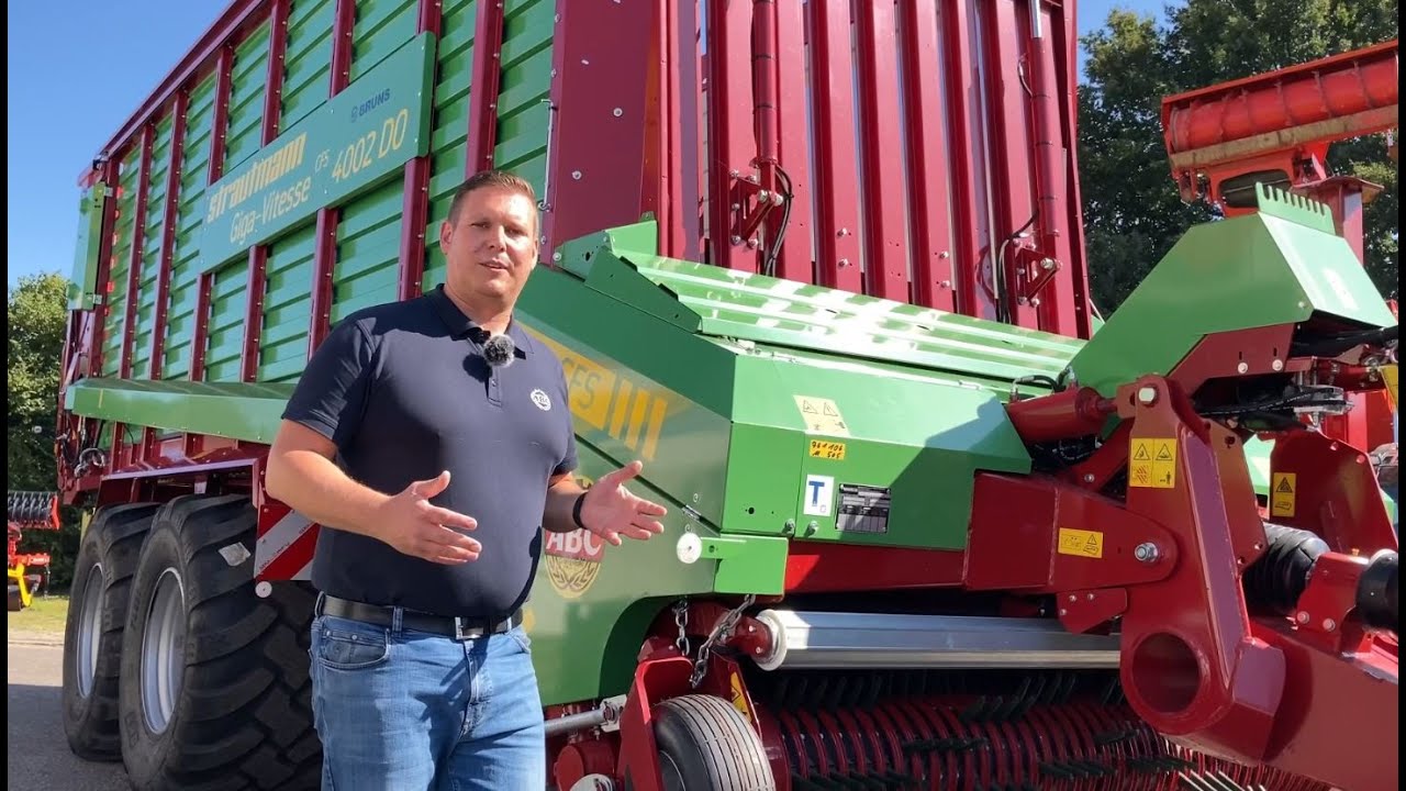 ABC live.  Strautmann Giga-Vitesse Ladewagen bei Bruns in Rastede