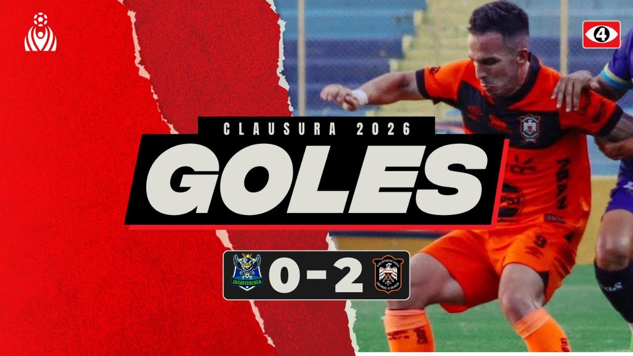 RESUMEN DE GOLES 🔥|🦉ZACATECOLUCA FC 0-2 CD &Aacute;GUILA 🦅.