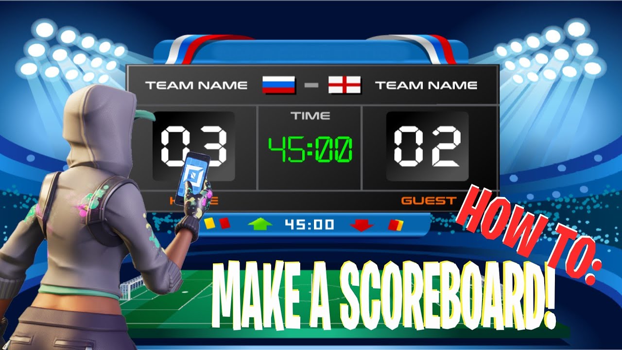 How To Make A SCOREBOARD In Fortnite Creative!