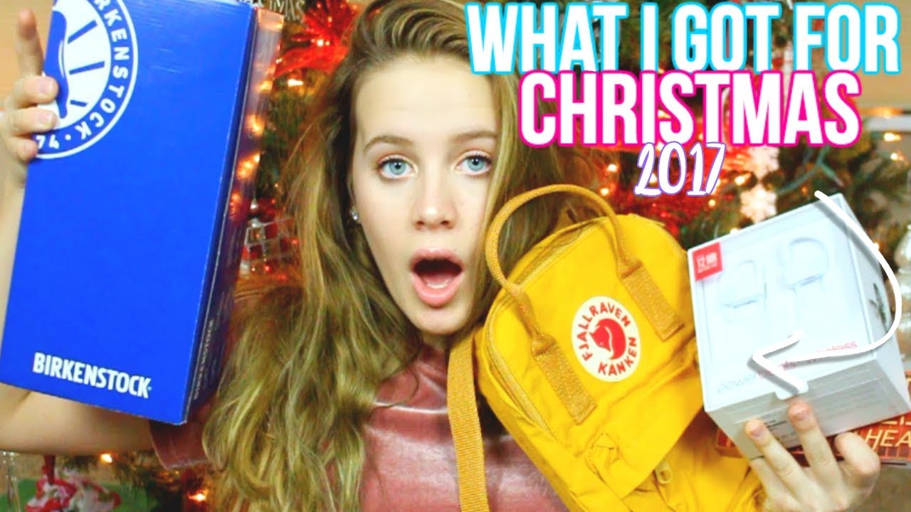 WHAT I GOT FOR CHRISTMAS 2017 || Brook Reece