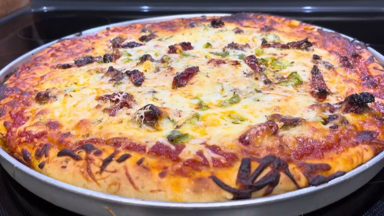 Perfect Sourdough Pizza crust and Traditional Pizza crust…..forget the pizza shop !