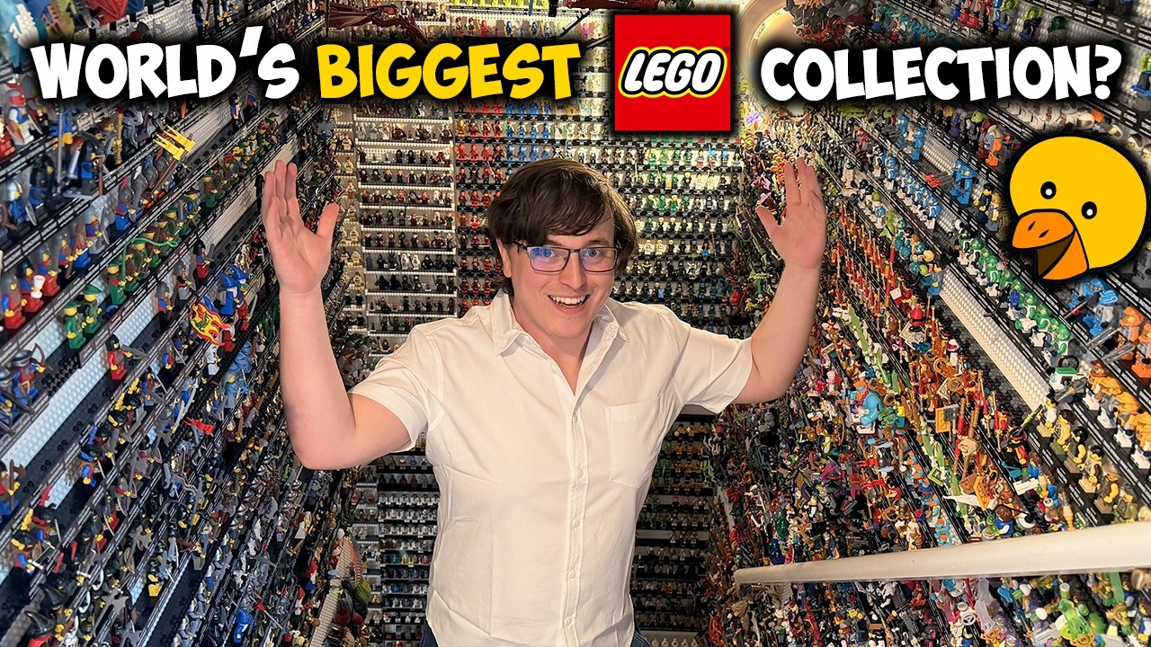 Touring the World's BIGGEST Lego Collection! (DuckBricks)