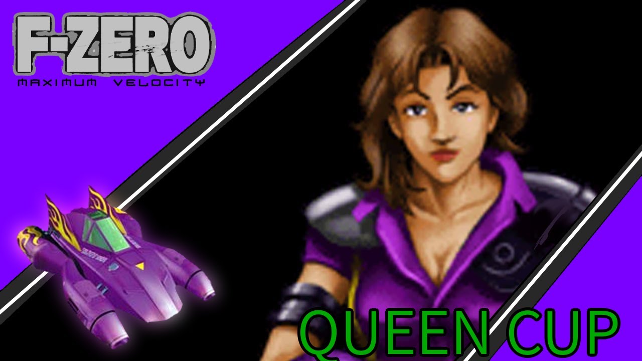 F-Zero Maximum Velocity: Hot Violet on Queen Cup (Master)