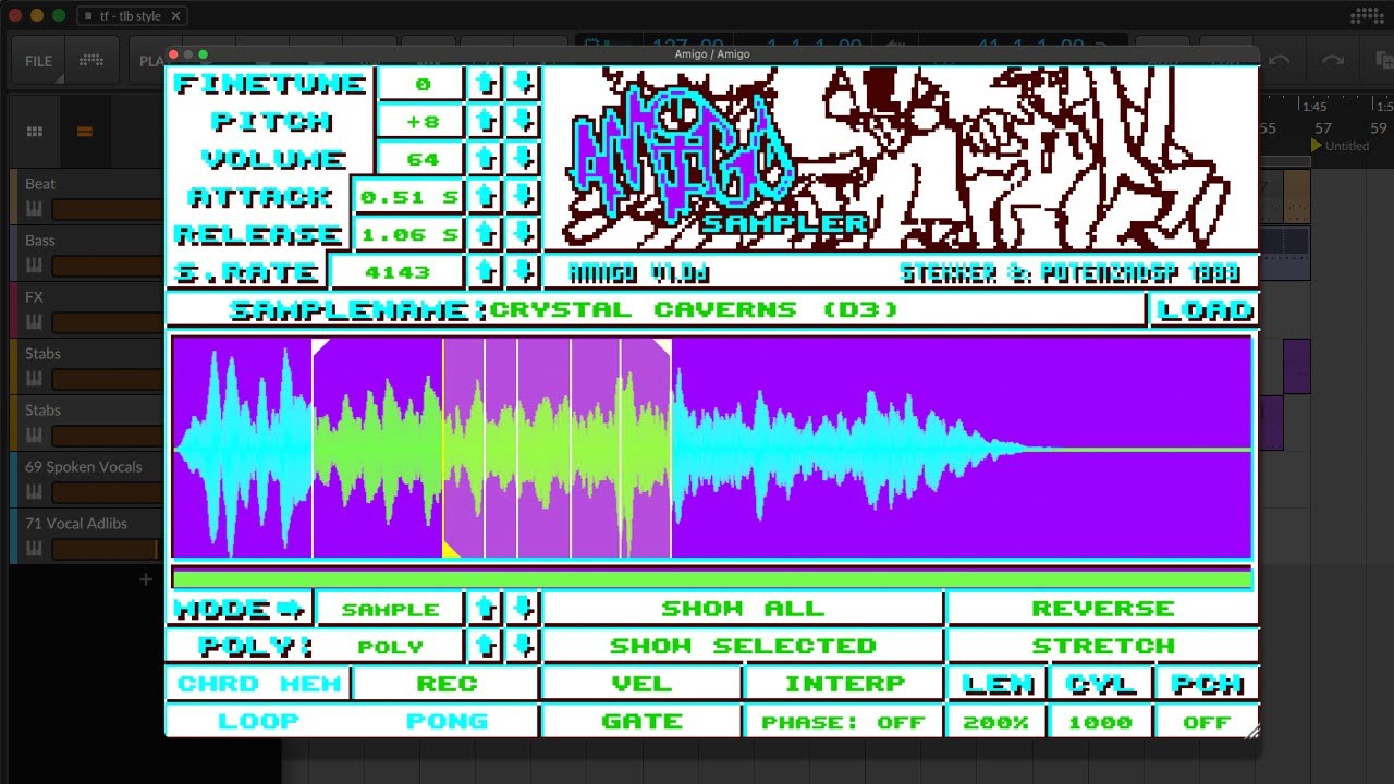 An Amiga sampler...for your DAW
