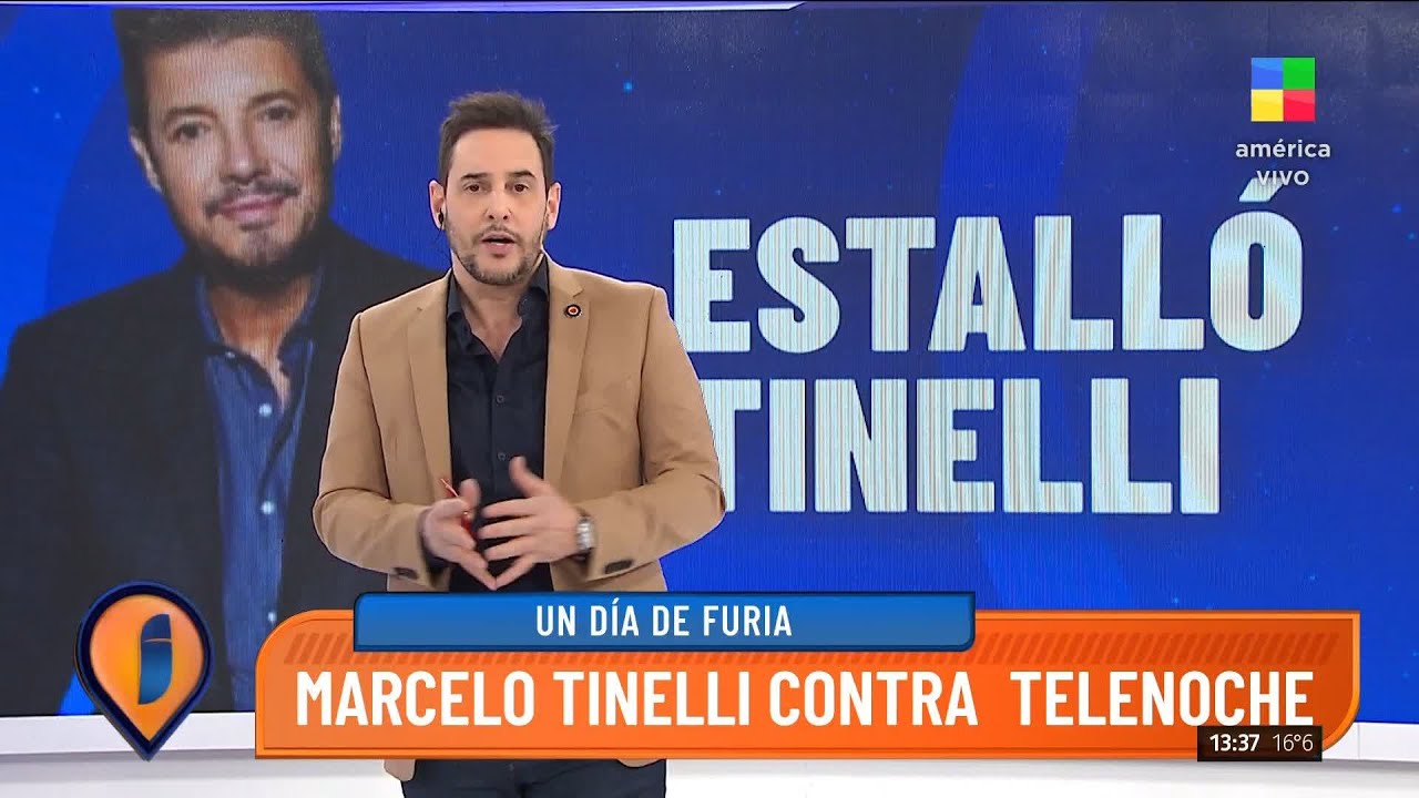 😡 La furia de Marcelo Tinelli contra Telenoche y Canal 13: 