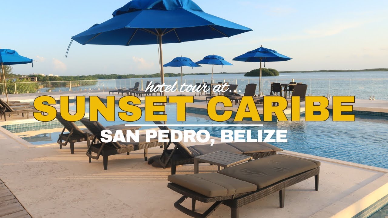 San Pedro Belize Hotel Tour | Sunset Caribe Cabana Loft + Pools