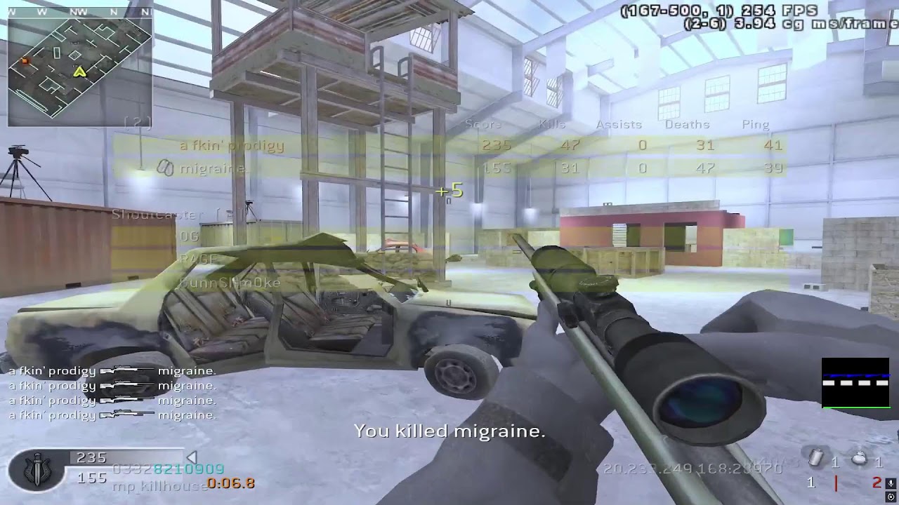1v1 Killhouse | CoD4 Promod | Alien