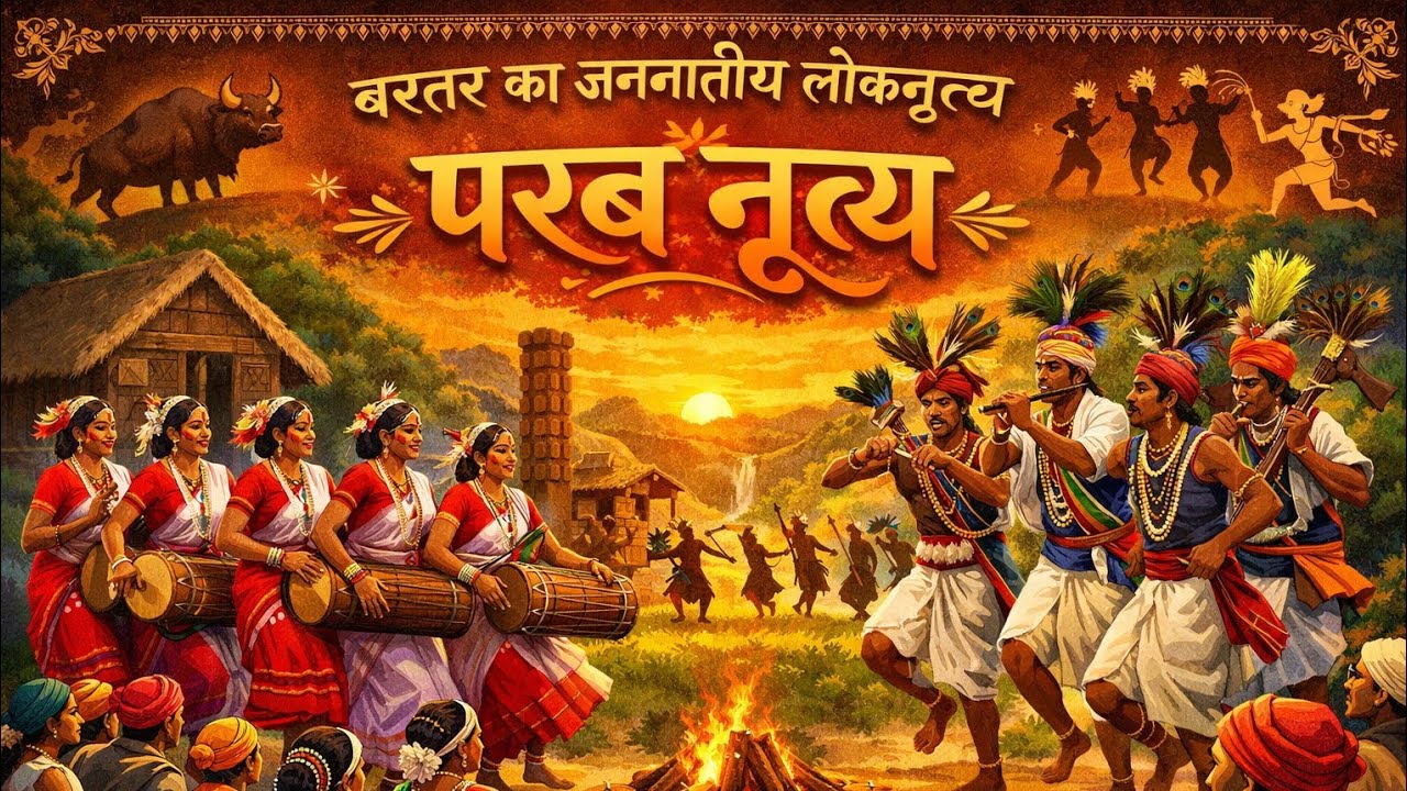 #परब_नृत्य #बस्तर_का_लोकनृत्य #बस्तर_पंडुम विकासखंड - बस्तर, जिला #बस्तर (#जगदलपुर)