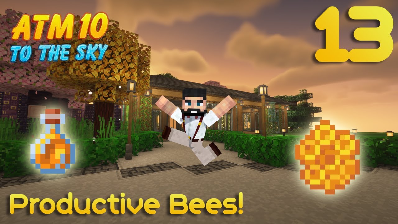Productive Bees - ATM10 To The Sky (13)