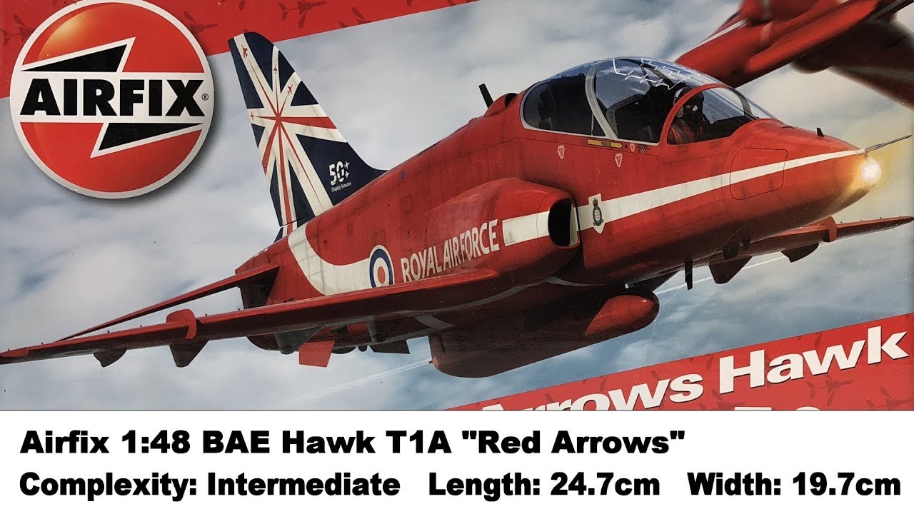 Airfix 1:48 BAE Hawk T1A 