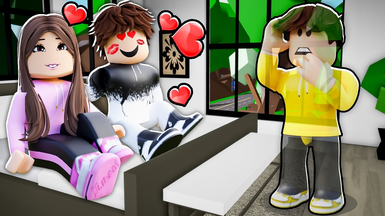 PODGLĄDAM MOJĄ DZIEWCZYNĘ na NIEWIDZIALNOŚCI w BROOKHAVEN RP! 😲 (Roblox)
