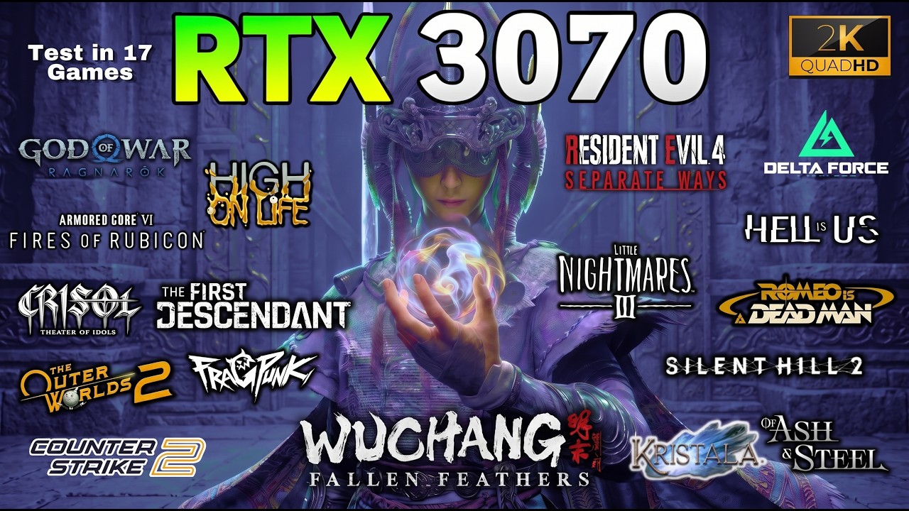 RTX 3070 in 2026: DLSS 4 & FSR 3.1 is a LIFESAVER! 1440p Gaming
