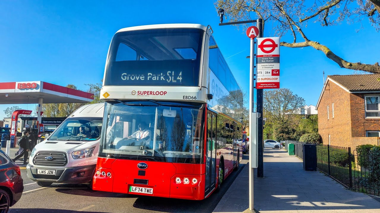 FRV | London Bus Route SL4 Canary Wharf - Grove Park