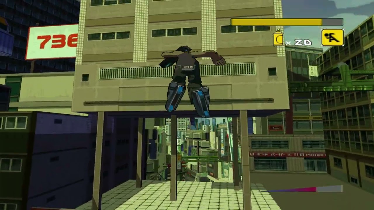 Jet Set Radio Future | Street Challenge & Graffiti Souls | Dogenzaka Hill