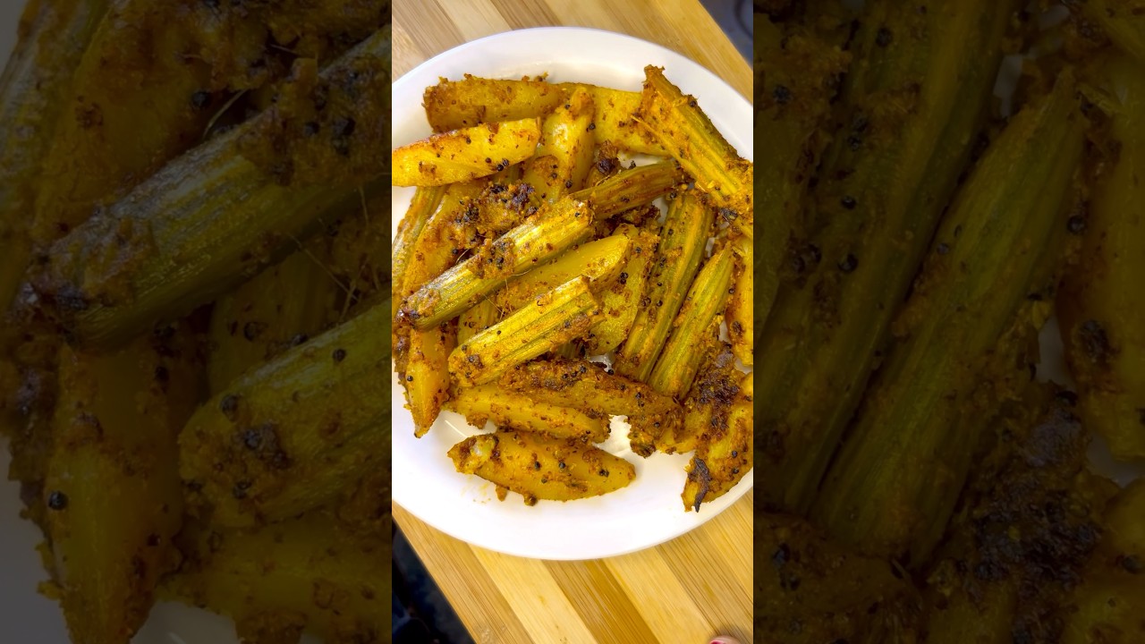 drumstick recipes indian (ଛୁଇଁ ବେସର ଭଜା #trending #shorts #youtubeshorts #viralvideo #food#short