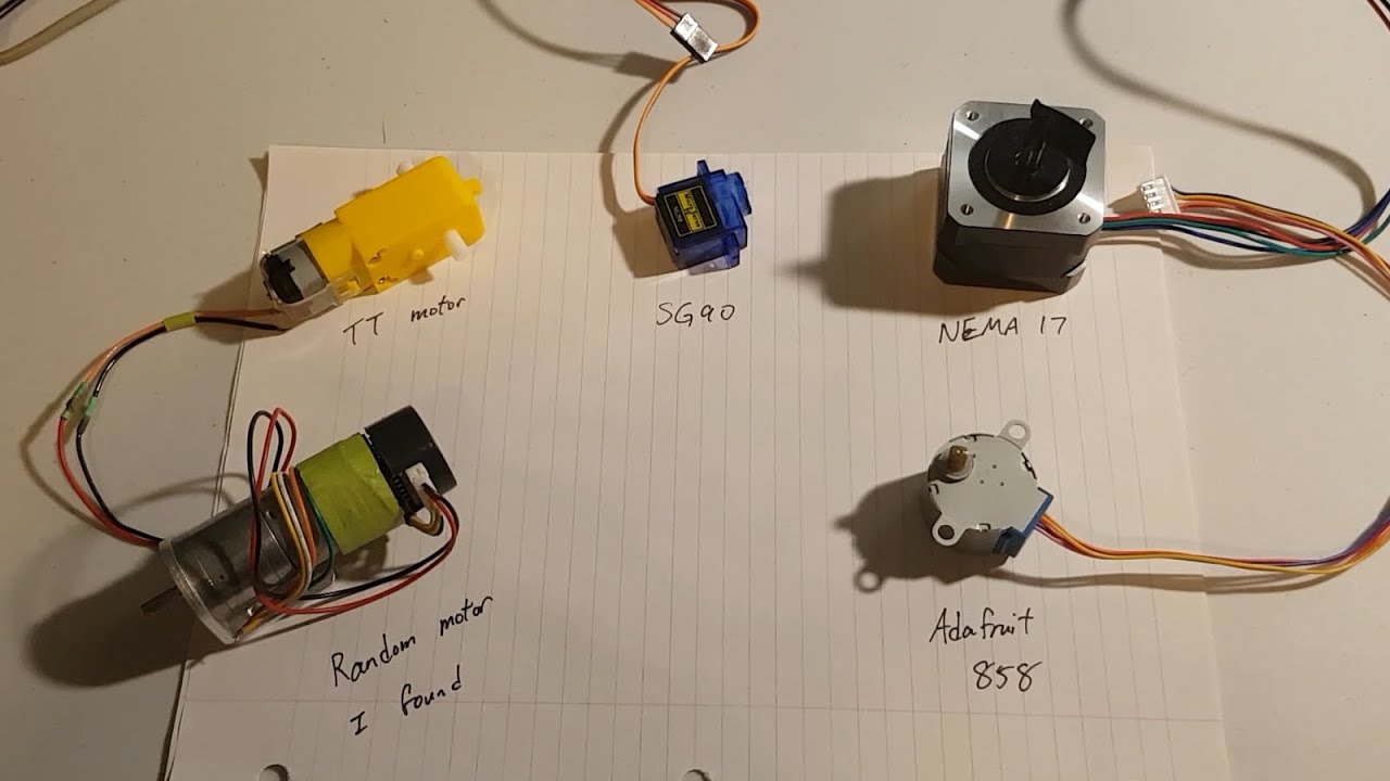 Robotic Arm Motor Selection