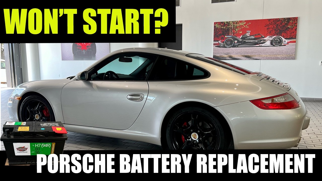 How to Change a Porsche Battery | 911, Cayman, Boxster