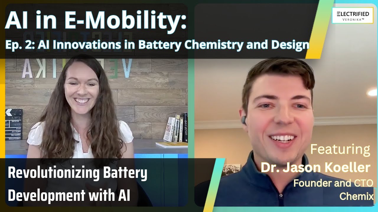 AI Designs New EV Battery Materials | AI in E-Mobility Ep.2 with Jason Koeller