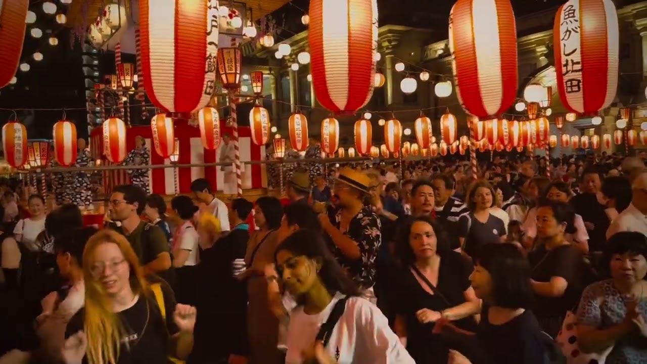 Summer festival in japan (Bon festival)