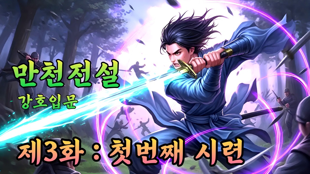 만천전설 제3화 ㅣ 무협소설 ㅣ 무림 ㅣ 무협라디오북