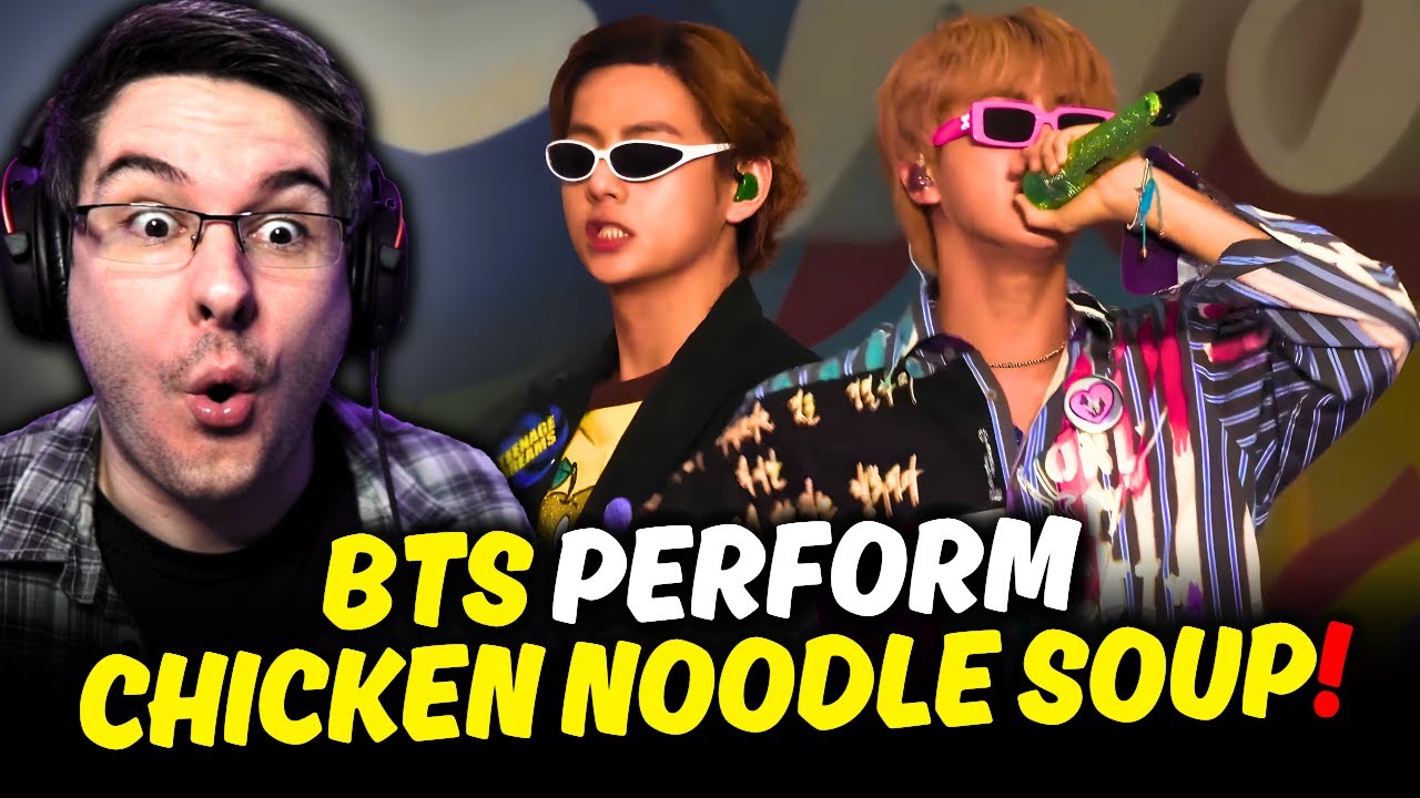 Выступление BTS с куриным супом и лапшой — это просто культ!