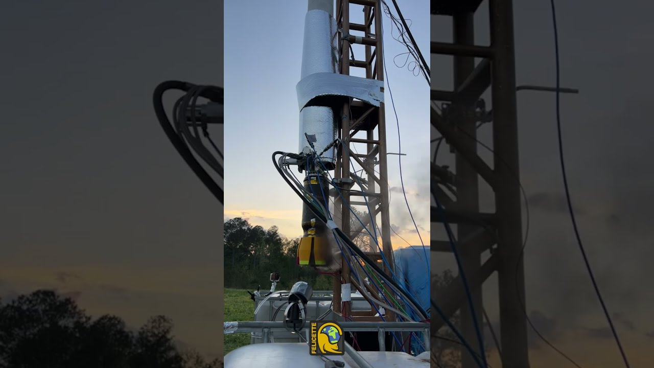 Felicette Static Fire Spring '25 - Collegiate Liquid Rocketry | YJSP - Georgia Tech
