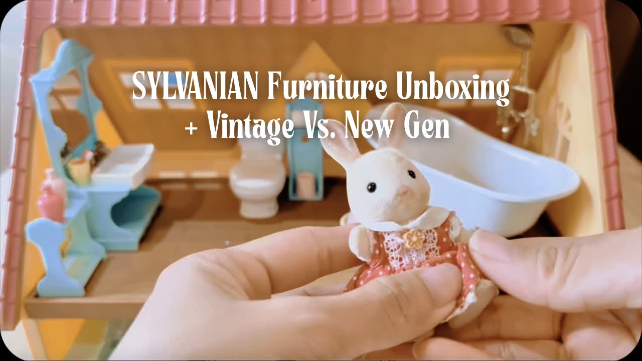 Unboxing Sylvanian Families Furniture Set 🐰 | Vintage vs. New Gen Cottage Sets | ASMR Unboxing 🇵🇭