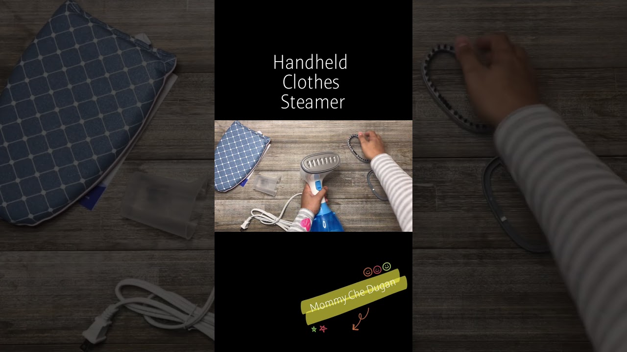 👖Handheld Clothes Steamer | Use of Accessories