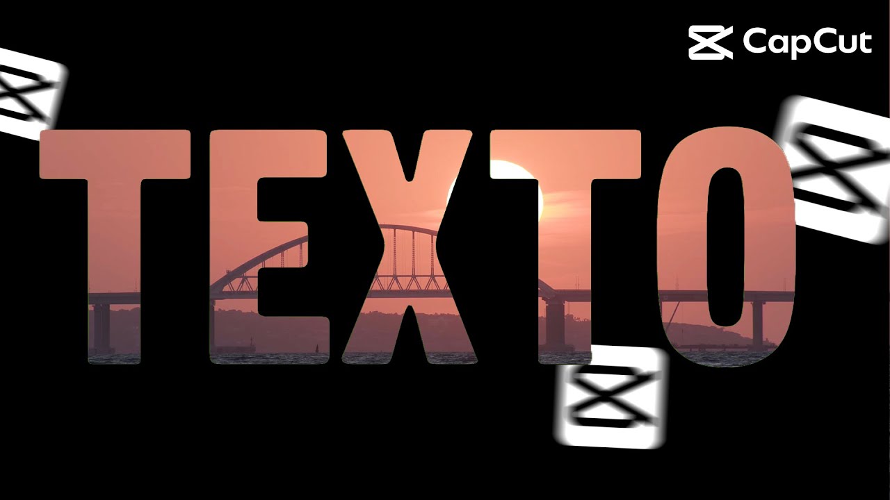 Como adicionar VÍDEO dentro do TEXTO no CapCut