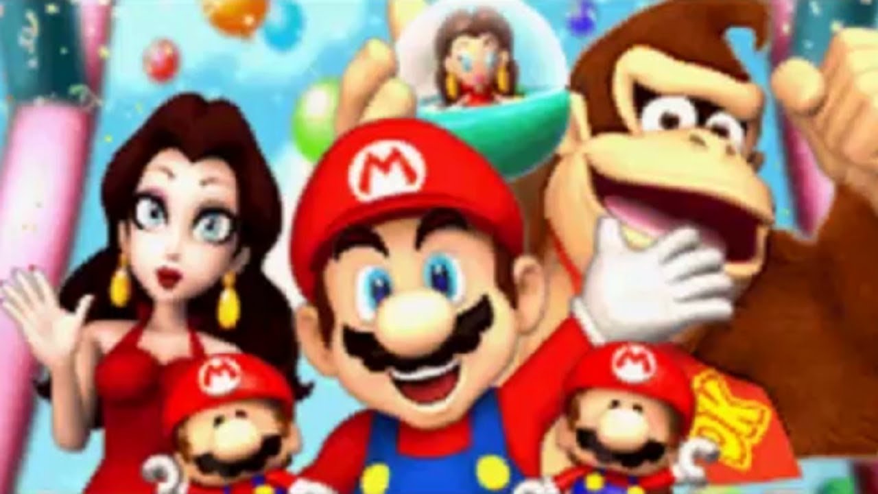Mario Vs. Donkey Kong: Mini-Land Mayhem - World 8 Plus & Final Boss - Super Skywheel